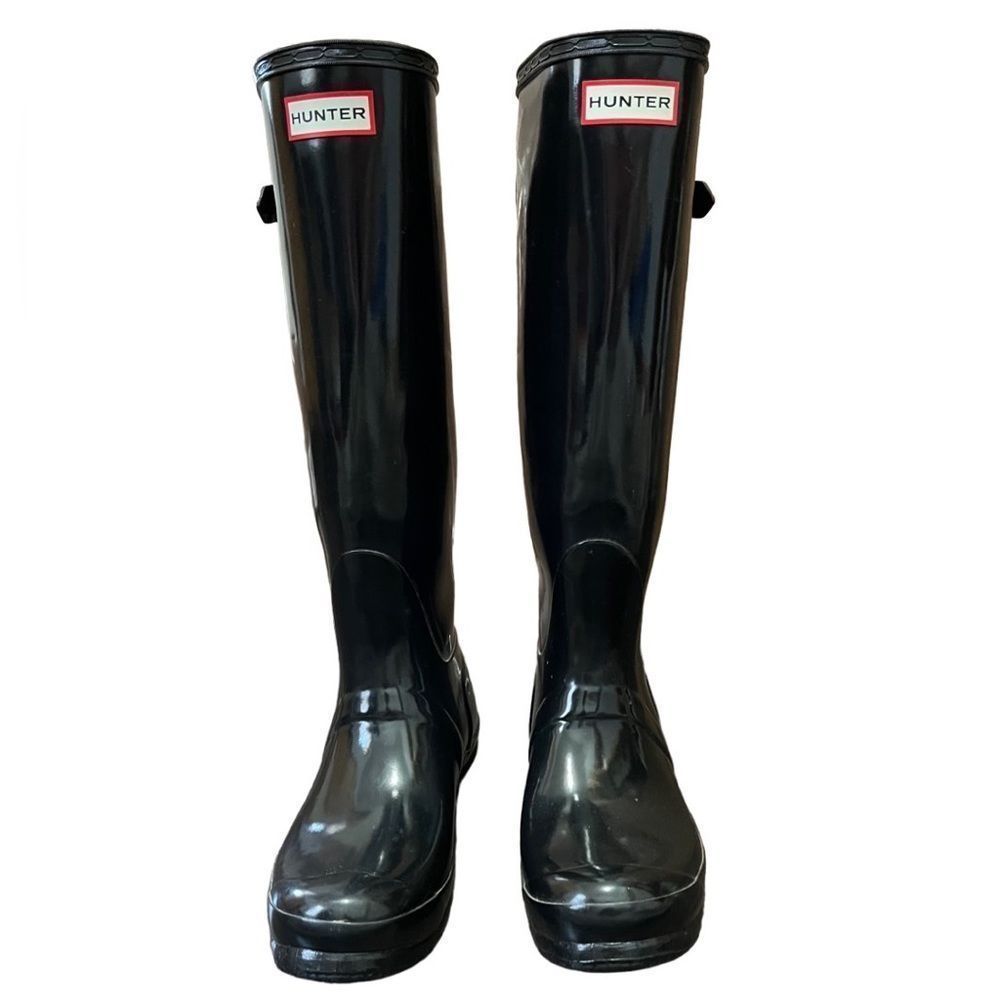 🛑SOLD!🛑 HUNTER Original Refined Tall Gloss Rain Boots